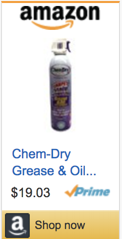 Chem-Dry Stain Extinguisher